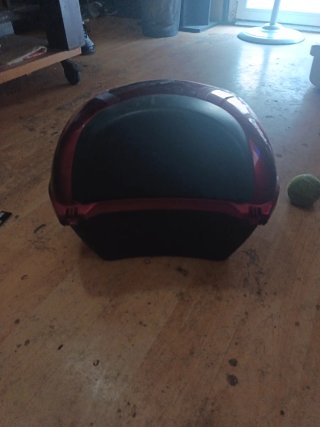 Baúl Moto Rojo