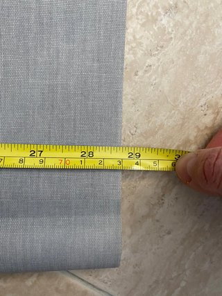 Estor enrollable gris y blanco