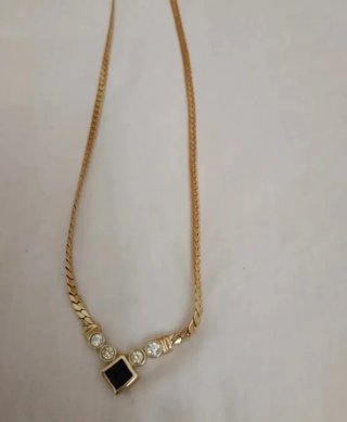 Zapatillas Michael Kors Negras Doradas con regalo