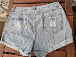 Varios pantalones tallas grandes