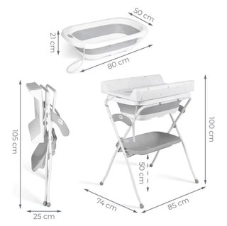 Bañera Bebé Ms BabyWorld ZOE con patas