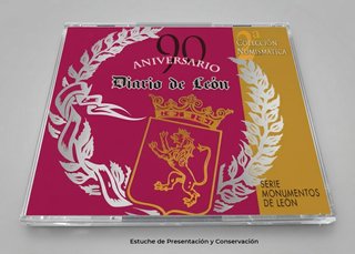 Colección Medallas Plata Monumentos León 2ª Ed.