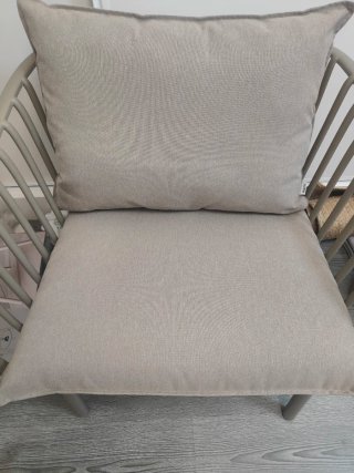 Silla Sklum Beige/Gris