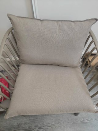 Silla Sklum Beige/Gris