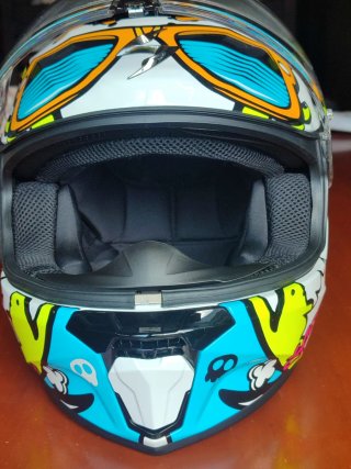 Casco moto infantil