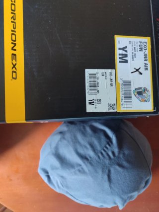 Casco moto infantil