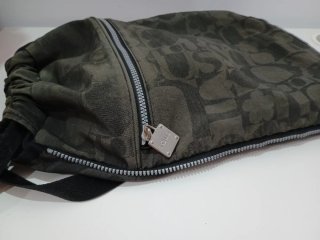 Mochila Tous verde con estampado