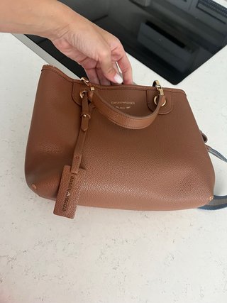 Borsa Emporio Armani marrone