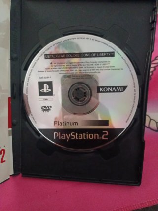 Metal Gear Solid 2 Sons of Liberty PS2 Platinum
