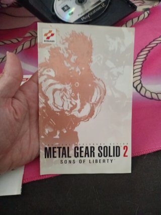Metal Gear Solid 2 Sons of Liberty PS2 Platinum