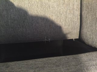 Sofá chaise longue gris