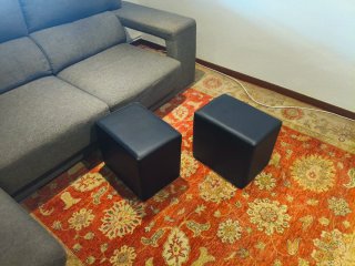 Sofá chaise longue gris