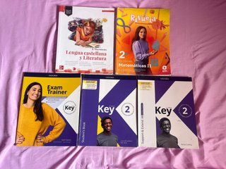 Libros 2° bachillerato Anselmo Lorenzo