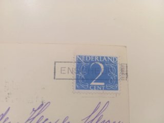 Postal Gelukkig Nieuwjaar Holanda Años 50
