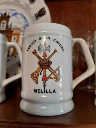 Jarra Tercio Gran Capitan Melilla