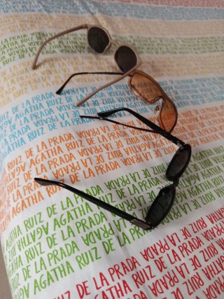 Lote 3 gafas sol mujer 5eur las tres