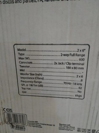 Pareja Altavoces Max 26 nuevos