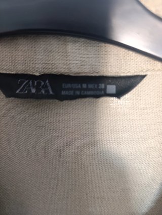 Vestido Zara militar verde M