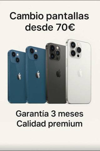 ​ Reparación Exprés iPhone . Tienda con Garantia