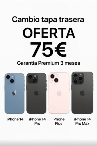 ​ Reparación Exprés iPhone . Tienda con Garantia