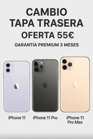 ​ Reparación Exprés iPhone . Tienda con Garantia