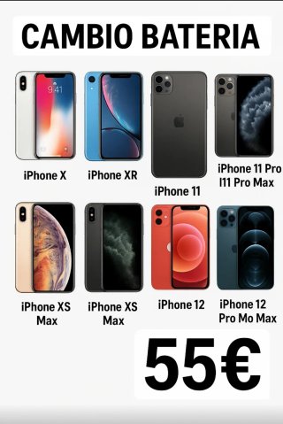 ​ Reparación Exprés iPhone . Tienda con Garantia