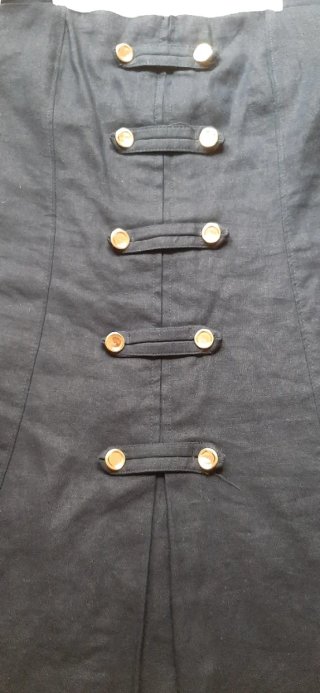 Vestido lino Zara