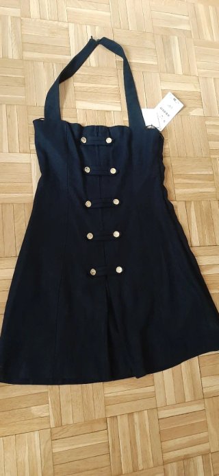 Vestido lino Zara