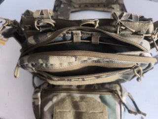 Chaleco táctico ligero multicam