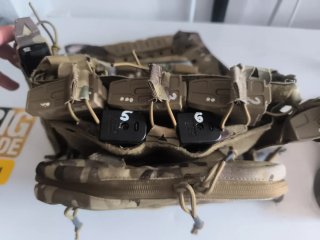 Chaleco táctico ligero multicam