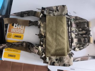 Chaleco táctico ligero multicam