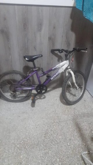 Bicicleta Montaña Boomerang Morada Infantil