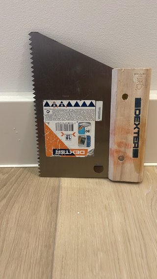 Espátula Dexter para encolar de 18cm