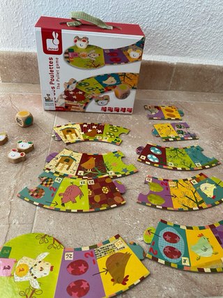Lote 4 juegos infantiles Janod Eureka Kids