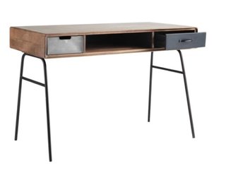 Escritorio Vintage Industrial Madera y Metal