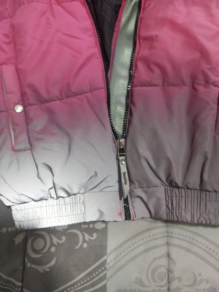 Chaqueta corta reflectante talla S