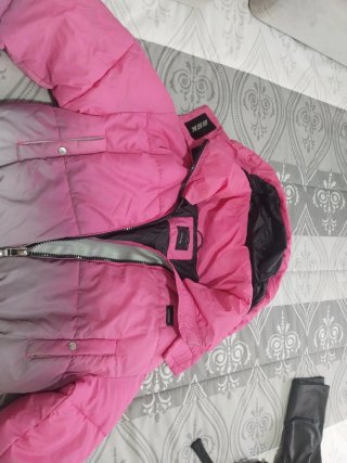 Chaqueta corta reflectante talla S