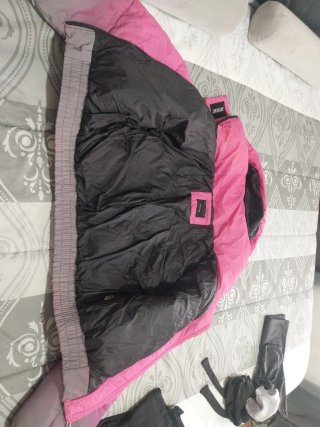 Chaqueta corta reflectante talla S