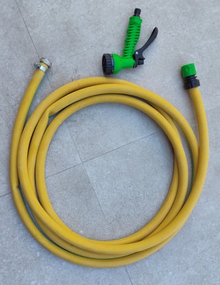 KIT DE MANGUERA + CABEZAL + CONECTORES