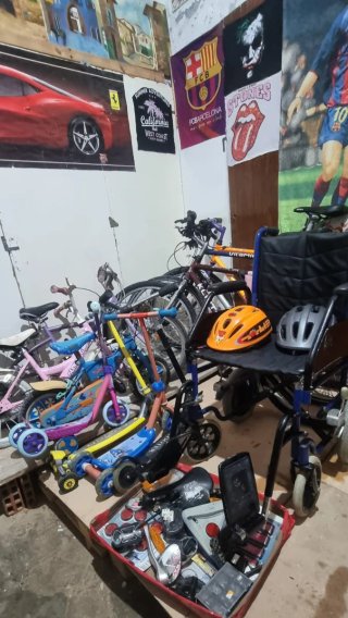 Lote Bicicletas, Patinetes y Accesorios