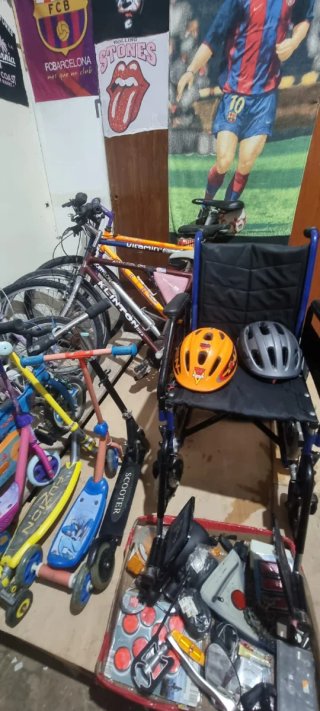 Lote Bicicletas, Patinetes y Accesorios