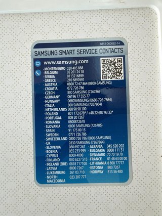 Lavadora Samsung WW90T534DTW/S3