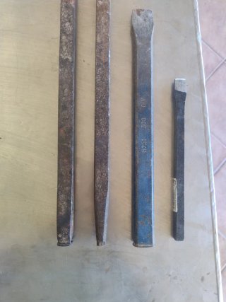 cinceles y punteros