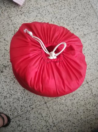 Saco de dormir vivac rojo