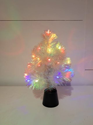 Árbol de Navidad Fibra Óptica con Luces LED