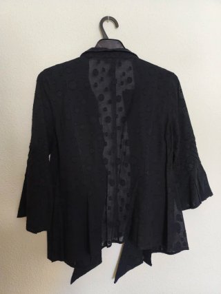 Blusa Adolfo Dominguez Negra Talla L