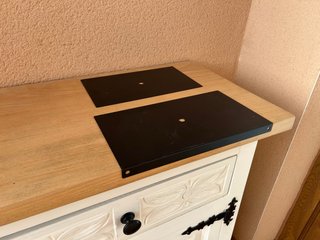 Placas de refuerzo para soportes de monitor