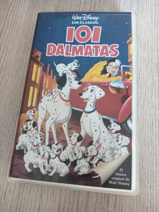 101 Dálmatas VHS Clásicos Disney Español