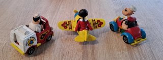 Set 3 Modellini vintage Guisval: Aereo, Camion, Po