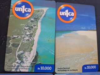 Carte Telefoniche Unica Costas Venezolanas